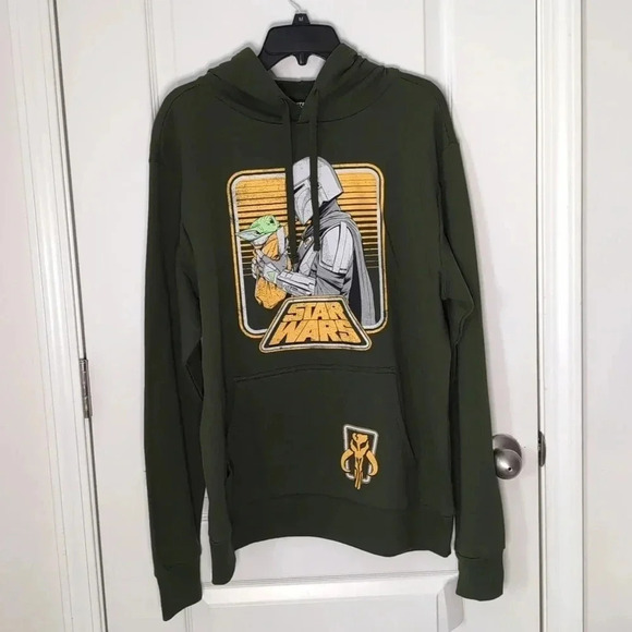 Star Wars Green Hoodie Pullover - Picture 1 of 7